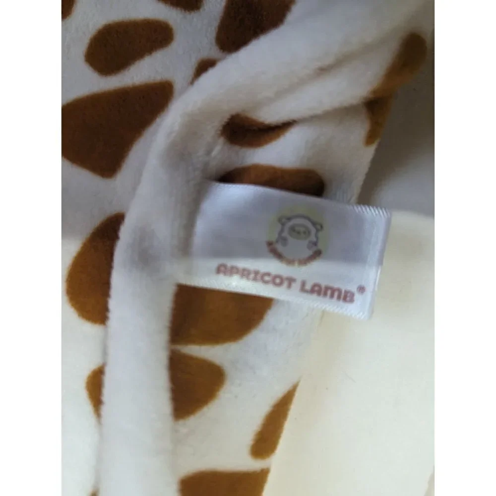 Apricot Lamb giraffe lovey security blanket plush stuffed‎ animal toy baby